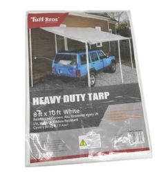 10 of White Heavy Duty Pe Tarp 8x10