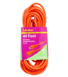 4 Units of 40 Foot Orange Extension Outdoor - Cable wire