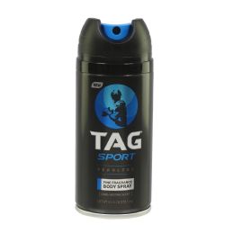 48 Wholesale Tag 3.5oz Bs Fearless Body Spray