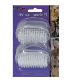 96 Wholesale 2 Piece Nail Brushes