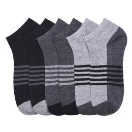 432 Units of Power Club Spandex Socks (5lines) Size 0-12 - Mens Ankle Sock