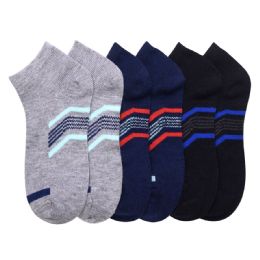 432 Pairs Power Club Spandex Socks (forward) Size 0-12 - Mens Ankle Sock
