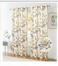 12 Bulk Curtain Panel Grommet Color Gray
