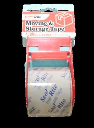 72 Units of Super Clear Tape With Dispenser - Tape & Tape Dispensers