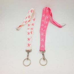 48 Pieces Breast Cancer Awareness Lanyard - Accessories