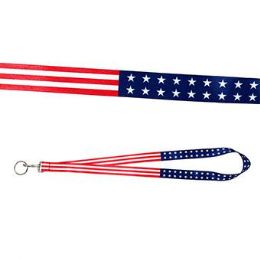 48 Units of Usa Flag Lanyard - Accessories