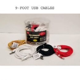 24 Units of 9-Foot Usb Iphone Cable - Cell Phone & Tablet Cases