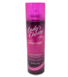 72 Pieces Lady Choice 6oz Hair Spray Max Control - Hair Accessories