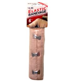 72 Units of Elastic Bandage 6 Inch - Bandages and Support Wraps