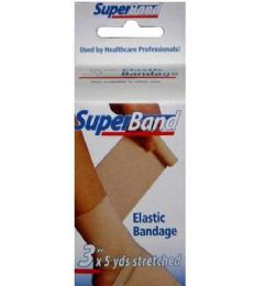 72 Bulk Elastic Bandage 3 Inch