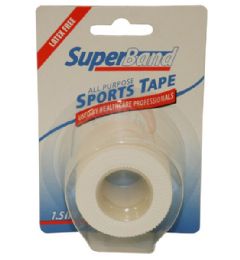 72 Bulk Sport Tape 1.5 Inch X 8 Yards