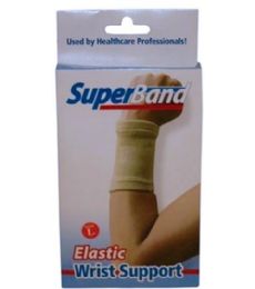 72 Units of Elastic Wrist Support 7.5x4x1 Inch - Bandages and Support Wraps