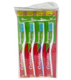 36 Units of 4 Pack Colgate Toothbrush Premier - Toothbrushes and Toothpaste