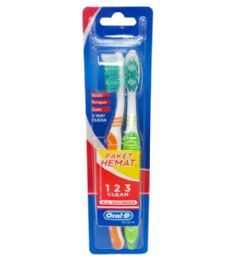 72 Wholesale 2 Pack Oral B Toothbrush All Rounder Medium