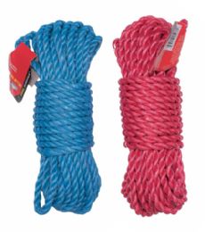 48 Pieces 50 Foot X .375 Poly Rope - Rope and Twine