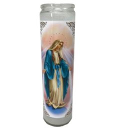 48 Units of Maria Milagrosa Religious Candle - Candles & Accessories
