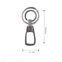 48 Bulk Metal Clip Carabiner Keychain