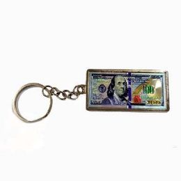 48 Units of $100 Dollar Bill Keychain - Key Chains