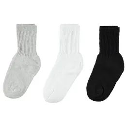 48 Wholesale Yacht & Smith Kids Assorted 6-8 Size Cotton Crew Socks 48 Pack