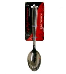 72 Wholesale Flatware On Tag Set Spoon