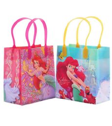 144 Pieces Small Mermaid Plastic Gift Bag - Gift Bags Everyday
