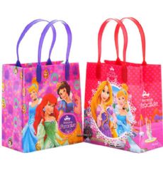 144 Pieces Small Princess Plastic Gift Bag - Gift Bags Everyday