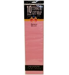 144 Bulk 10 Pink Tissue Wrap