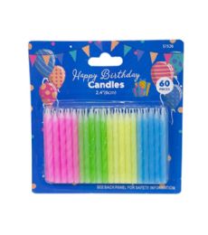 96 Wholesale Assorted Birthday Candles