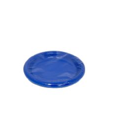 96 Bulk 12 Piece 7 Inch Blue Plate Plastic