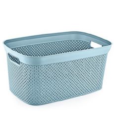 12 Wholesale 35LT DIAMOND LAUNDRY BASKET 33.5x54.3x23