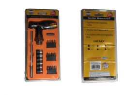 24 Wholesale Screwdriver And Ratchet 22pc