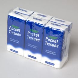48 of Pocket Tissue 6pk 2ply 10sht