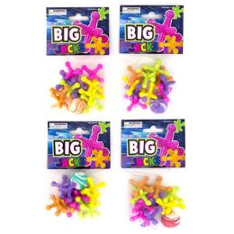 48 Pieces Jax Set Big 10pc 1.57in Cross & 0.8in Ball 4ast Ball Colors/pbh - Toys & Games