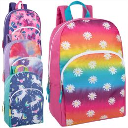 24 Wholesale 15 Inch Character Backpacks Girls Assortment