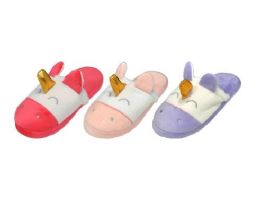 48 Pairs Children's Unicorn Slippers - Girls Slippers