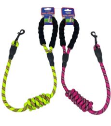 72 Pieces Leash With Foam Handle 1.2x160cm - Pet Collars and Leashes