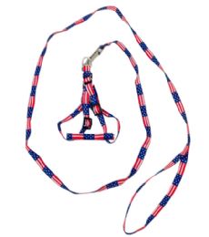 72 Pieces Dog Collar Usa Flag - Pet Collars and Leashes