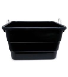 3 Pieces 40 Gallon Tub Rope Handles Rectangle Black - Craft Container and Storage