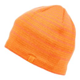 12 Pieces Lightweight Cable Knit Beanie With Fleece/thermaL-Reflective Lining Color Stripe Orange - Winter Beanie Hats