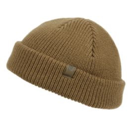 12 Pieces Fisherman Dock Knit Cuff Beanie Color Olive - Winter Beanie Hats