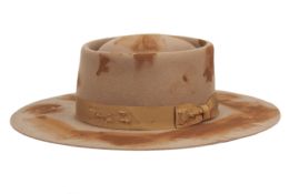 2 Pieces Morreton Wool Felt Hat W/grosgrain Band - Fedoras, Driver Caps & Visor