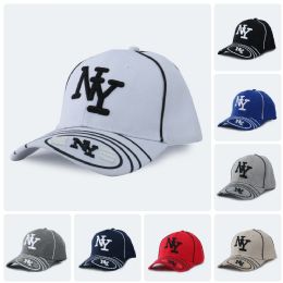 6 of Men Caps Logo NY Bold Line
