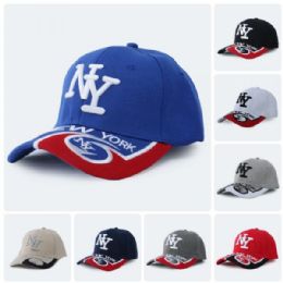 6 of Men Caps Logo NY Dual Color