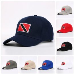 6 of Men Caps Trinidad and Tobago Flag