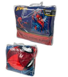 10 Wholesale Twin Spiderman Blanket Rachelle 60x80 Inch