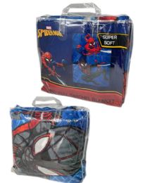 10 Wholesale Twin Spiderman Blanket Rachelle 60x80 Inch