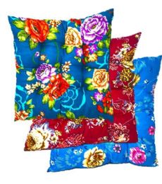 24 Pieces Cushion 36x37x5 Flower Style - Cushions