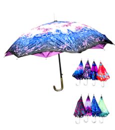 24 Wholesale Two Layer Automatic Umbrella