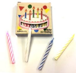 144 Wholesale Candles Box