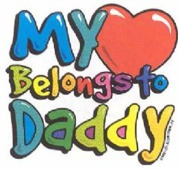 36 Pieces Baby Shirts My (heart) Belongs To Daddy - Baby Apparel
